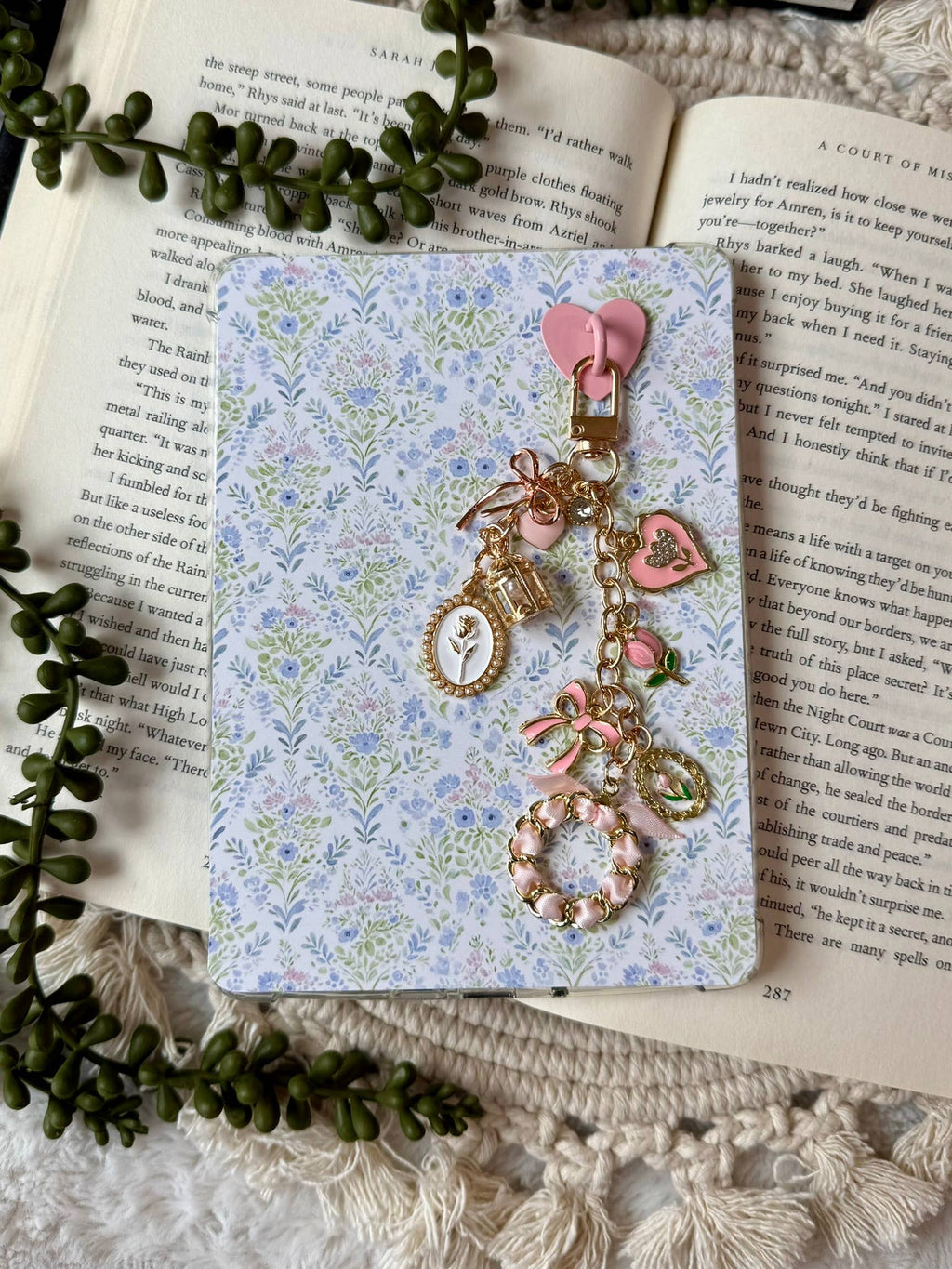Pretty Coquette Kindle Charm - Coquette Phone Charm