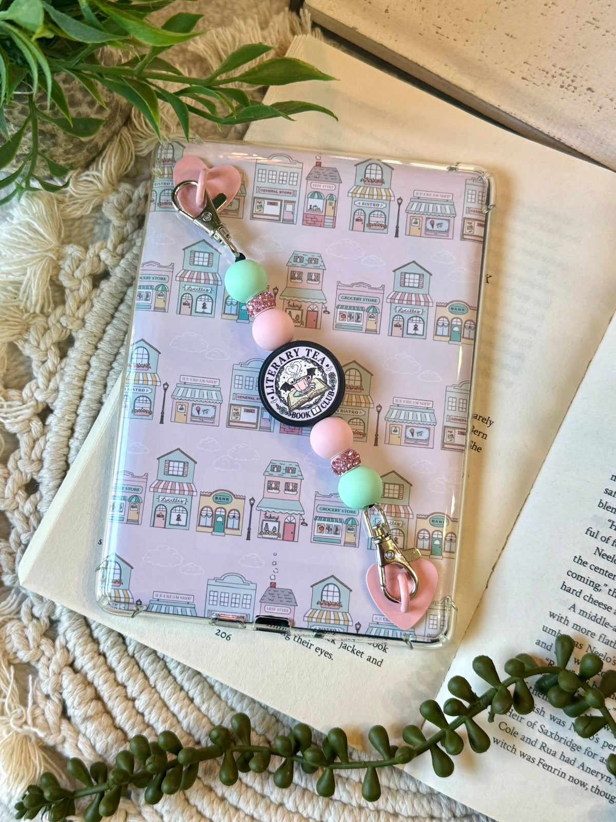 Dragon Beaded Kindle Strap