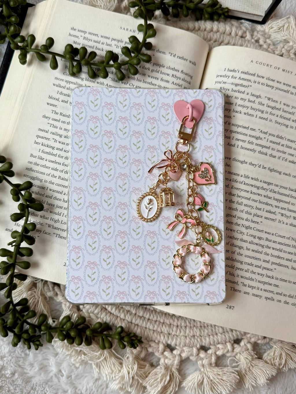 Pretty Coquette Kindle Charm - Coquette Phone Charm