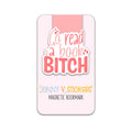 Go Read A Book B Magnetic Bookmark | Funny Bookmark | Pink