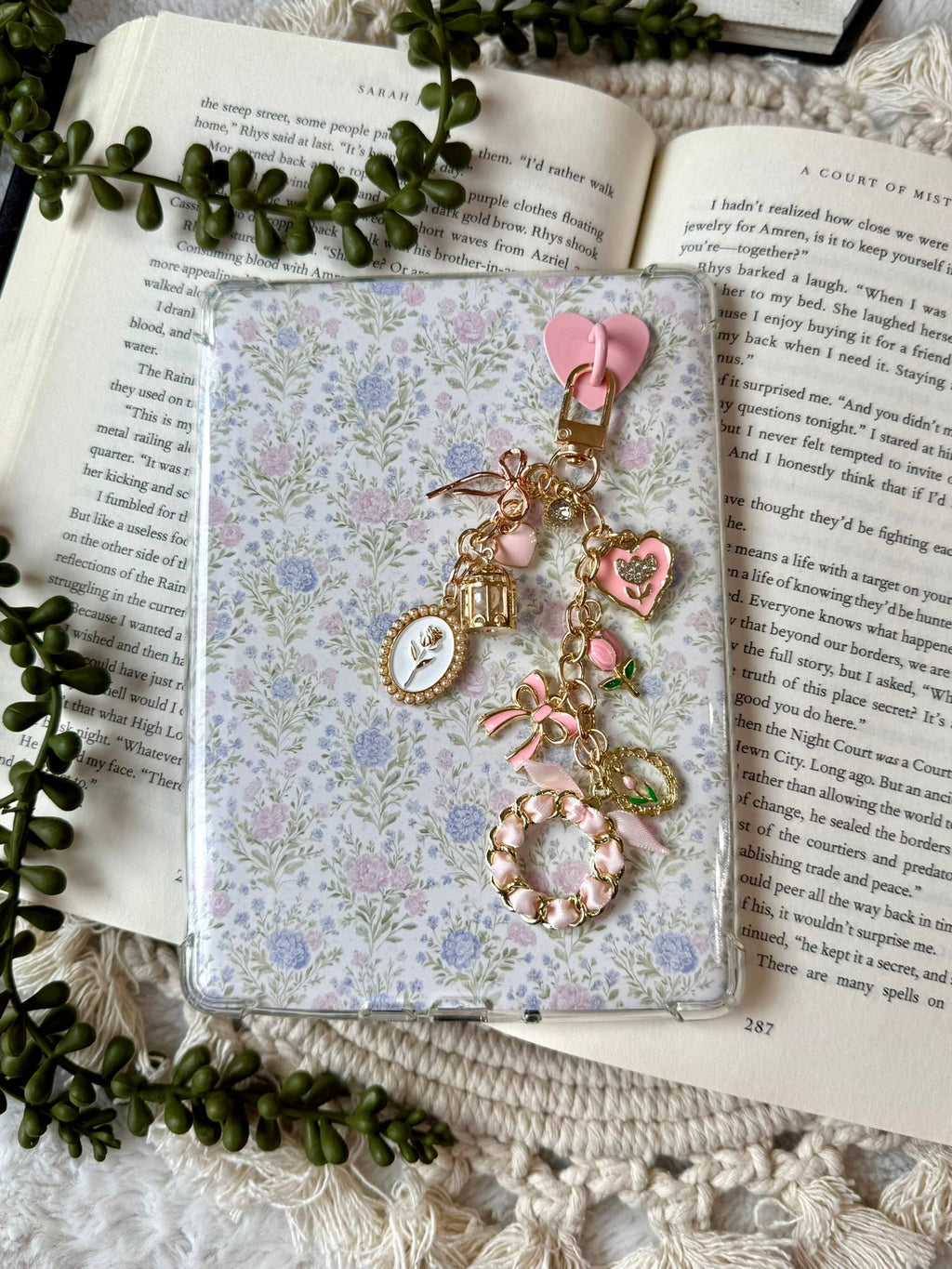 Pretty Coquette Kindle Charm - Coquette Phone Charm