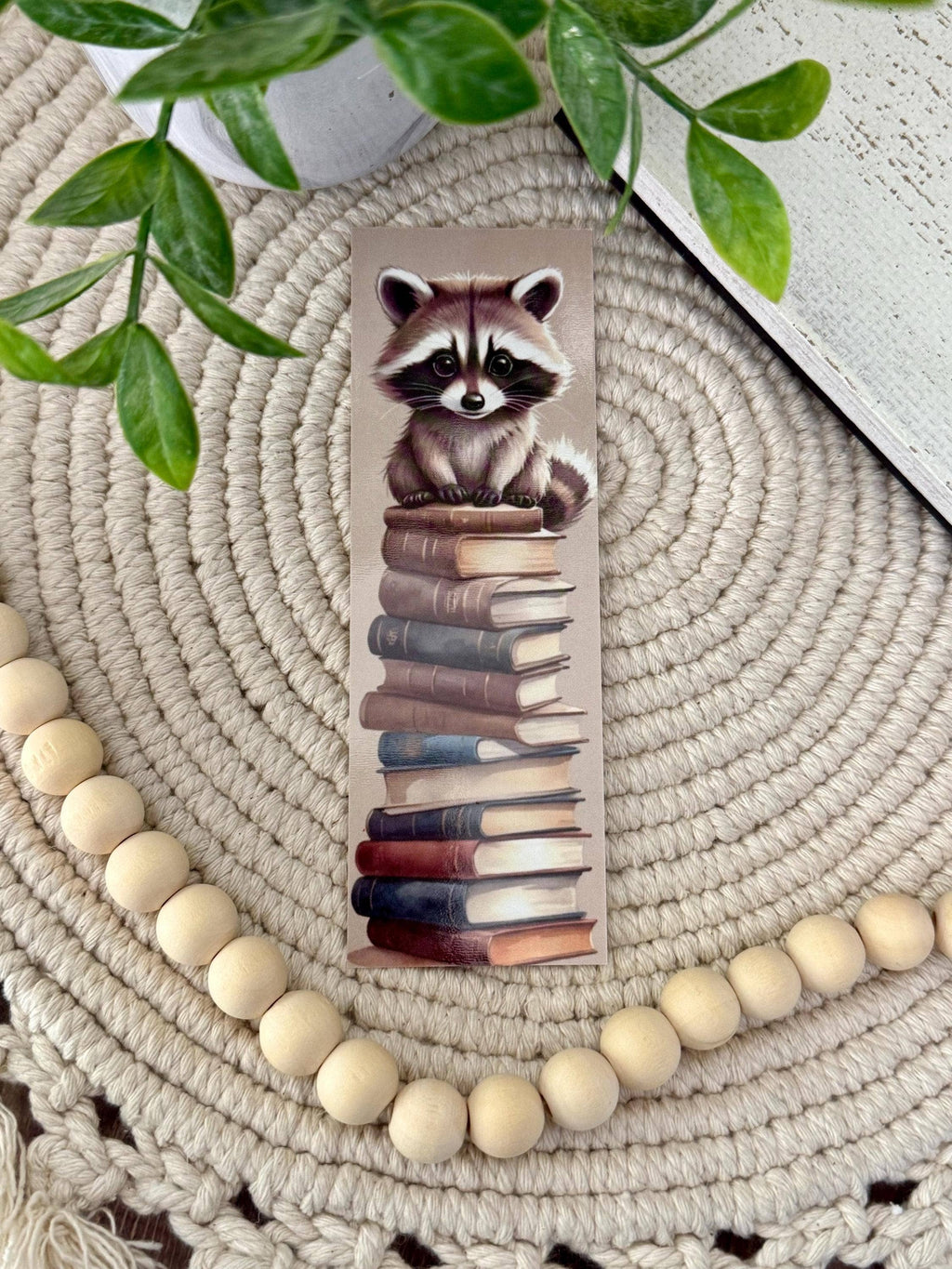 Raccoon Bookmark - Reading Accessories