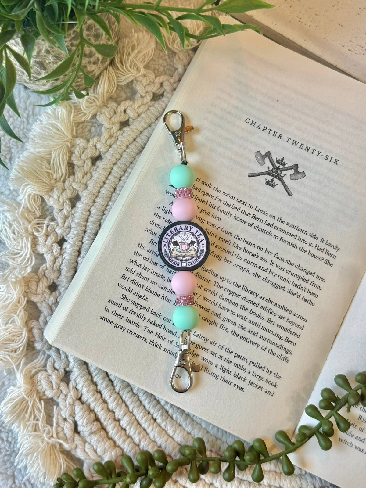 Dragon Beaded Kindle Strap