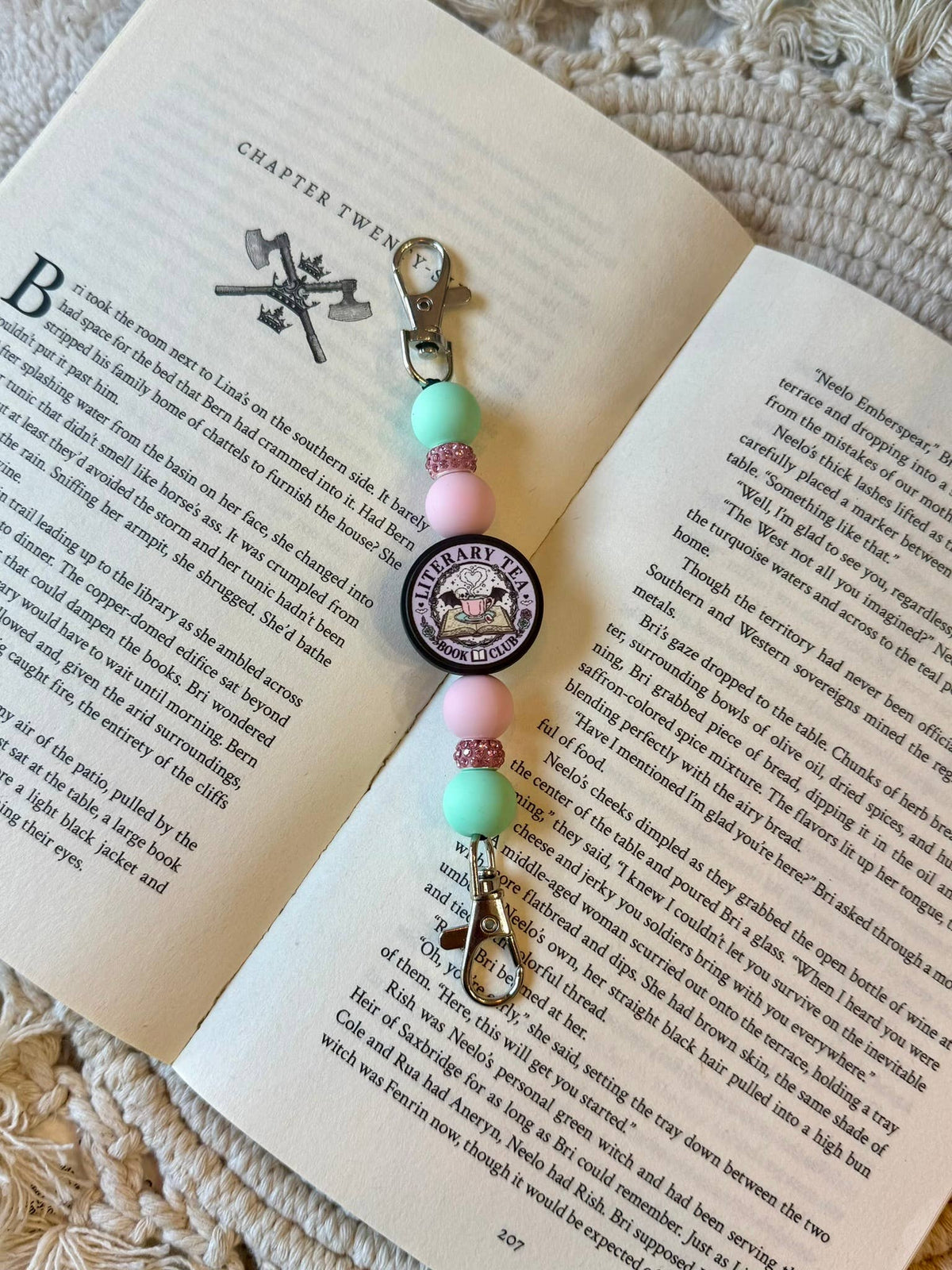 Dragon Beaded Kindle Strap