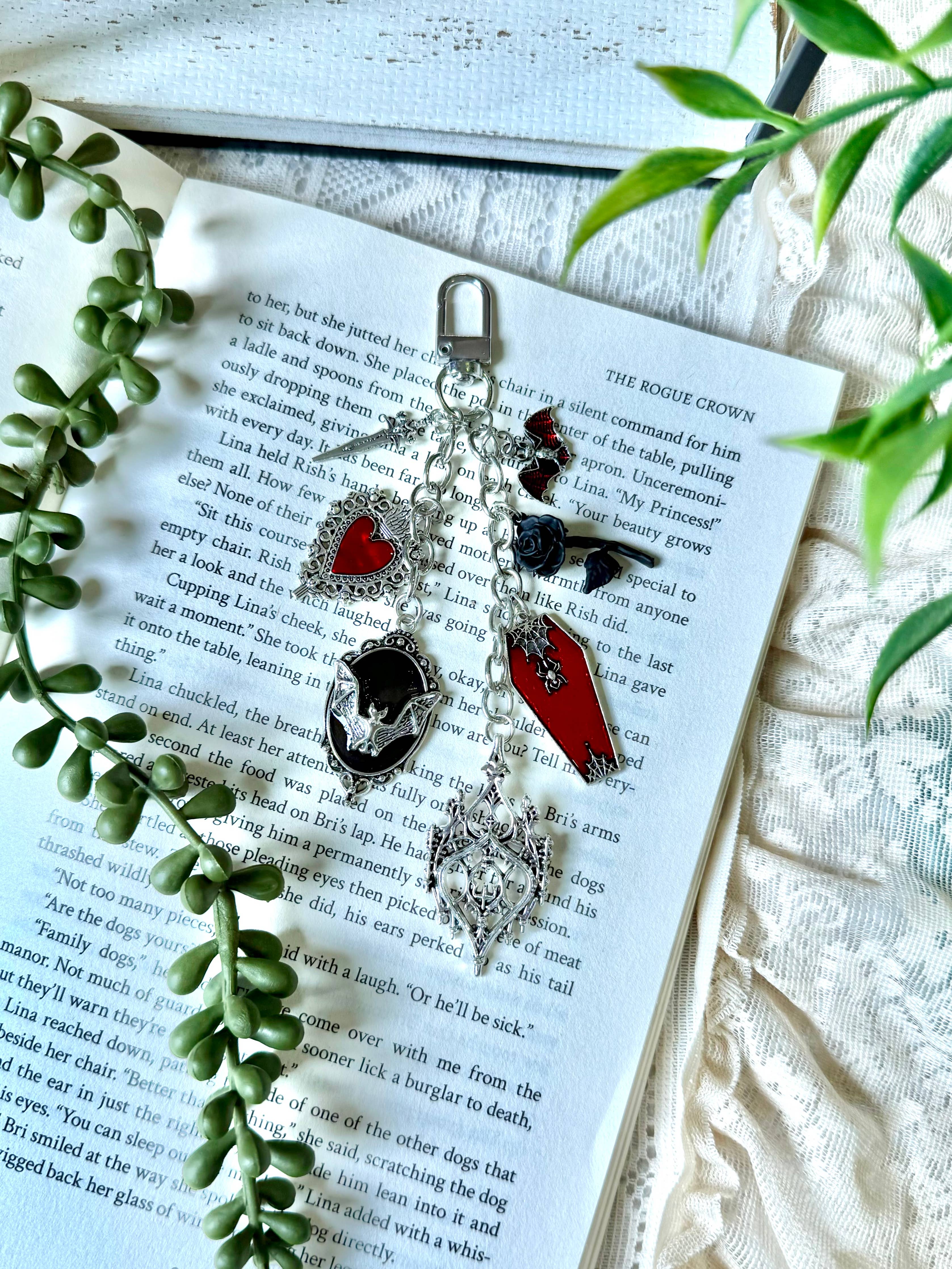Dark Romance Kindle Charm - Vampire Kindle Charm