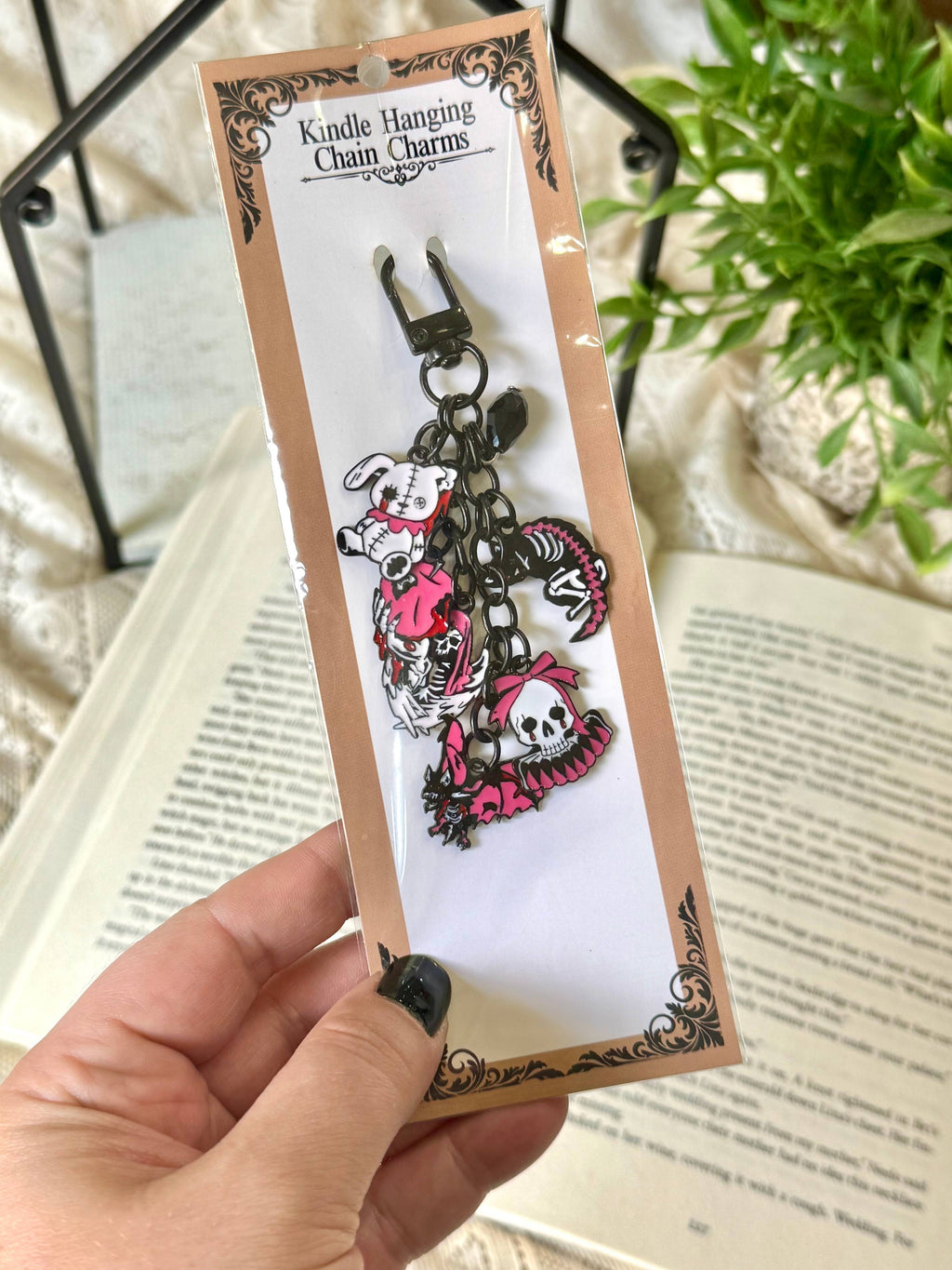 Halloween Punk Pastel Goth Kawaii Creepy Kindle Charms