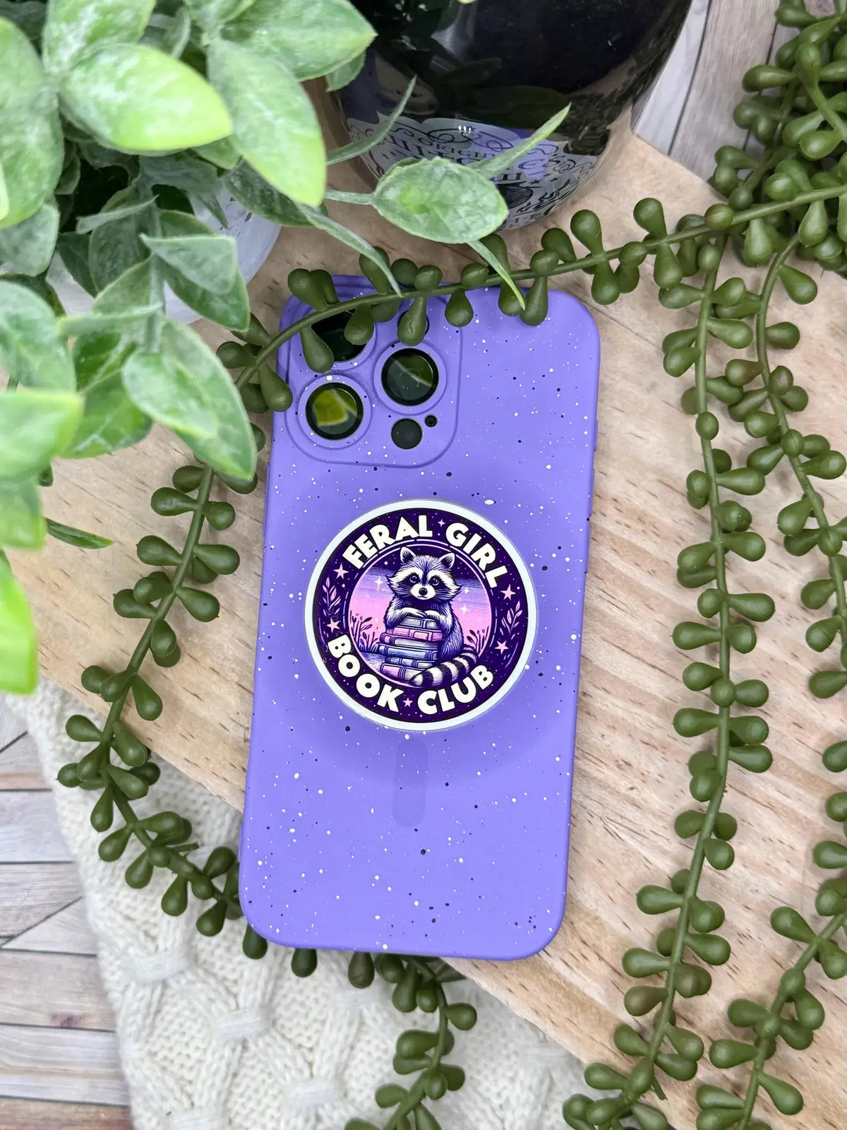Bookish Reading Kindle Grip - Bookish Kindle Phone Grip -