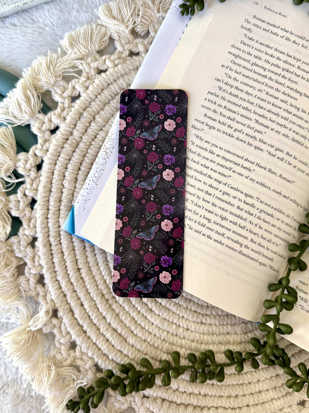 Mystic Moth Bookmark - Boho Bookmark - Boho Bookmark