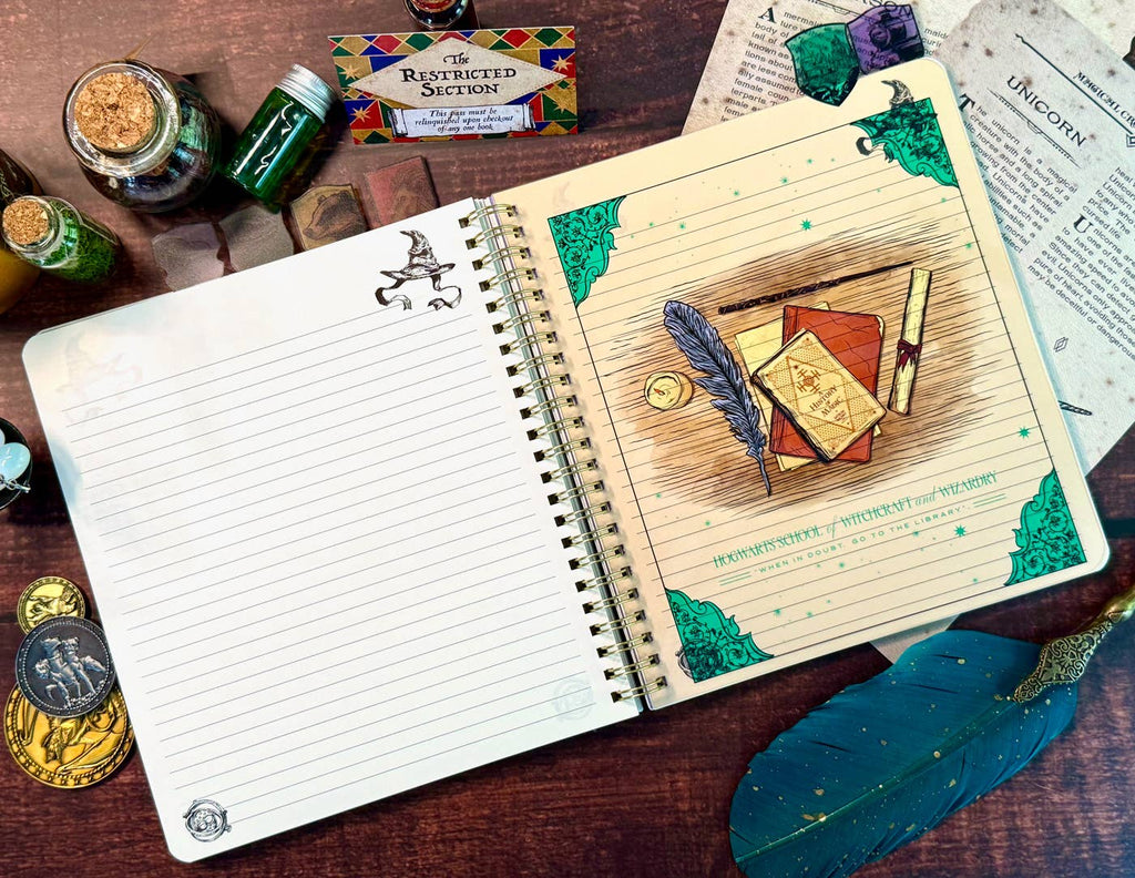 Harry Potter Sorting Hat Tabbed Journal