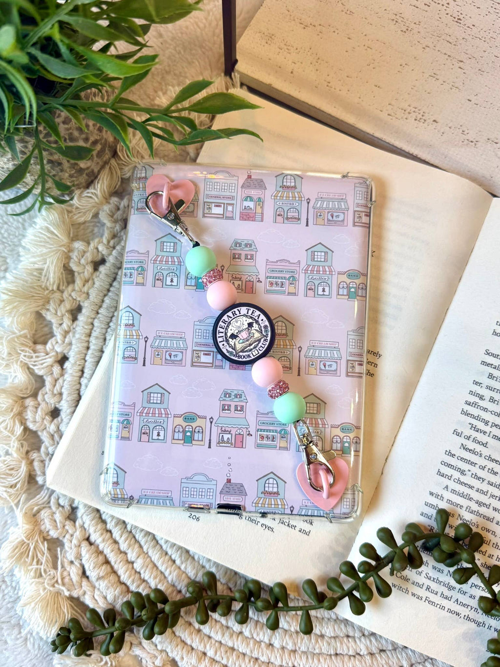 Dragon Beaded Kindle Strap