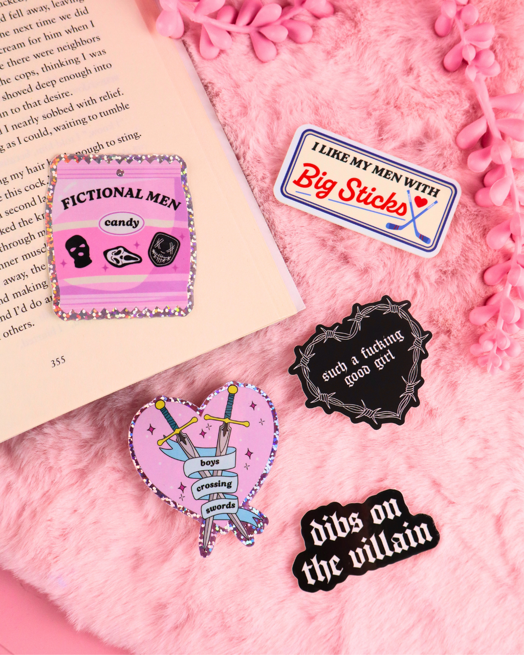 Such A Fucking Good Girl Vinyl  Bookish Waterproof Sticker