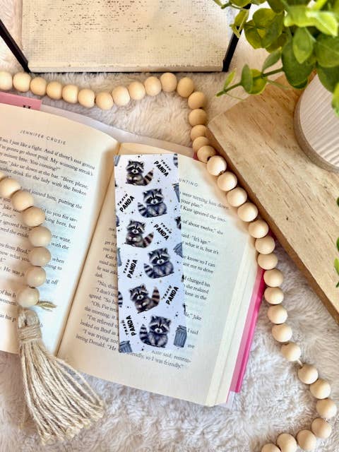 Raccoon Bookmark - Reading Accessories