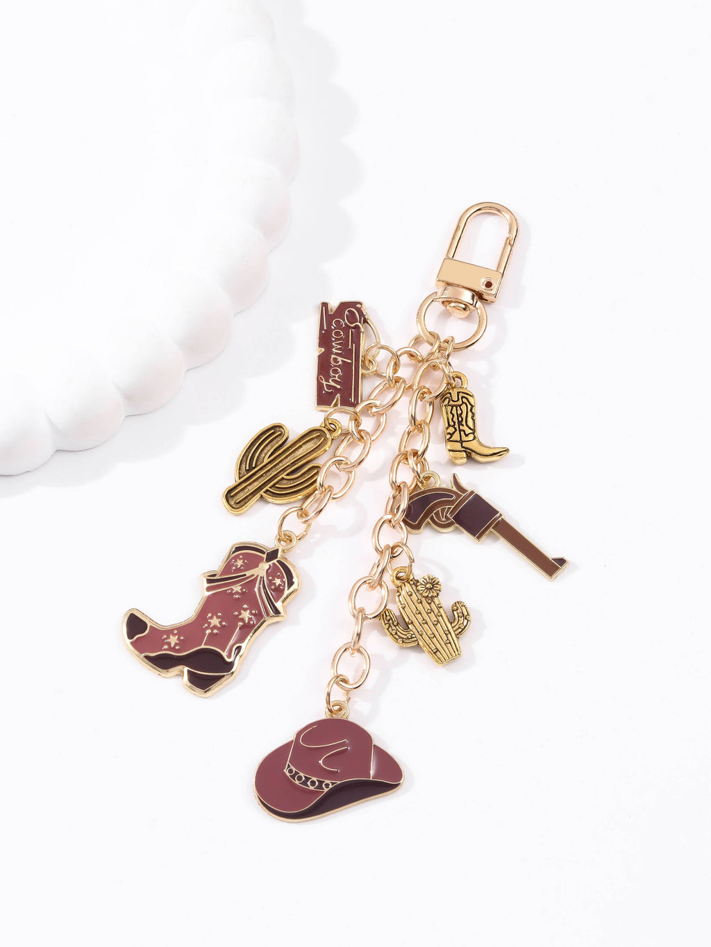 Western Cowboy Kindle Charm - Cowboy Phone Charm