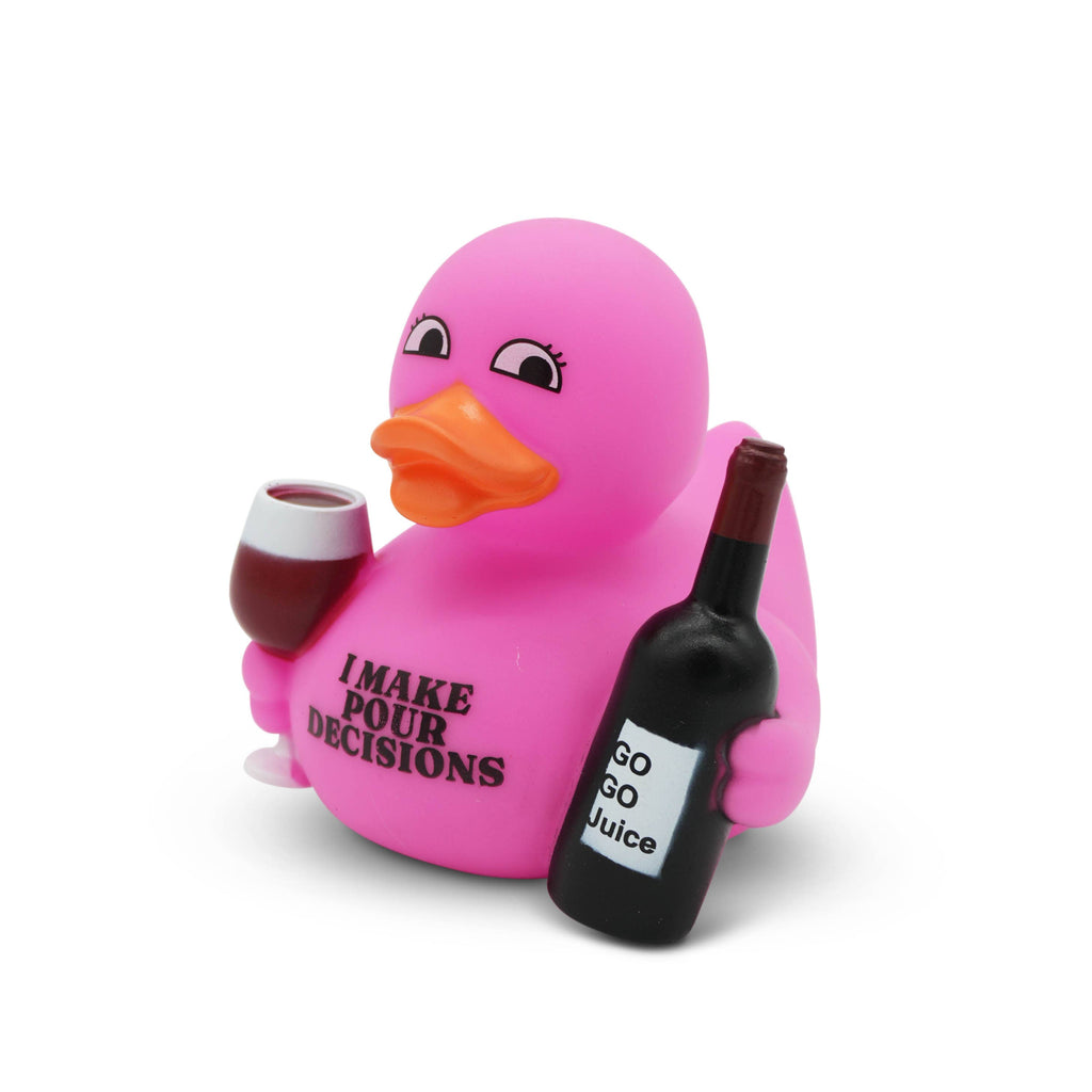 “I Make Pour Decisions" Rubber Duck