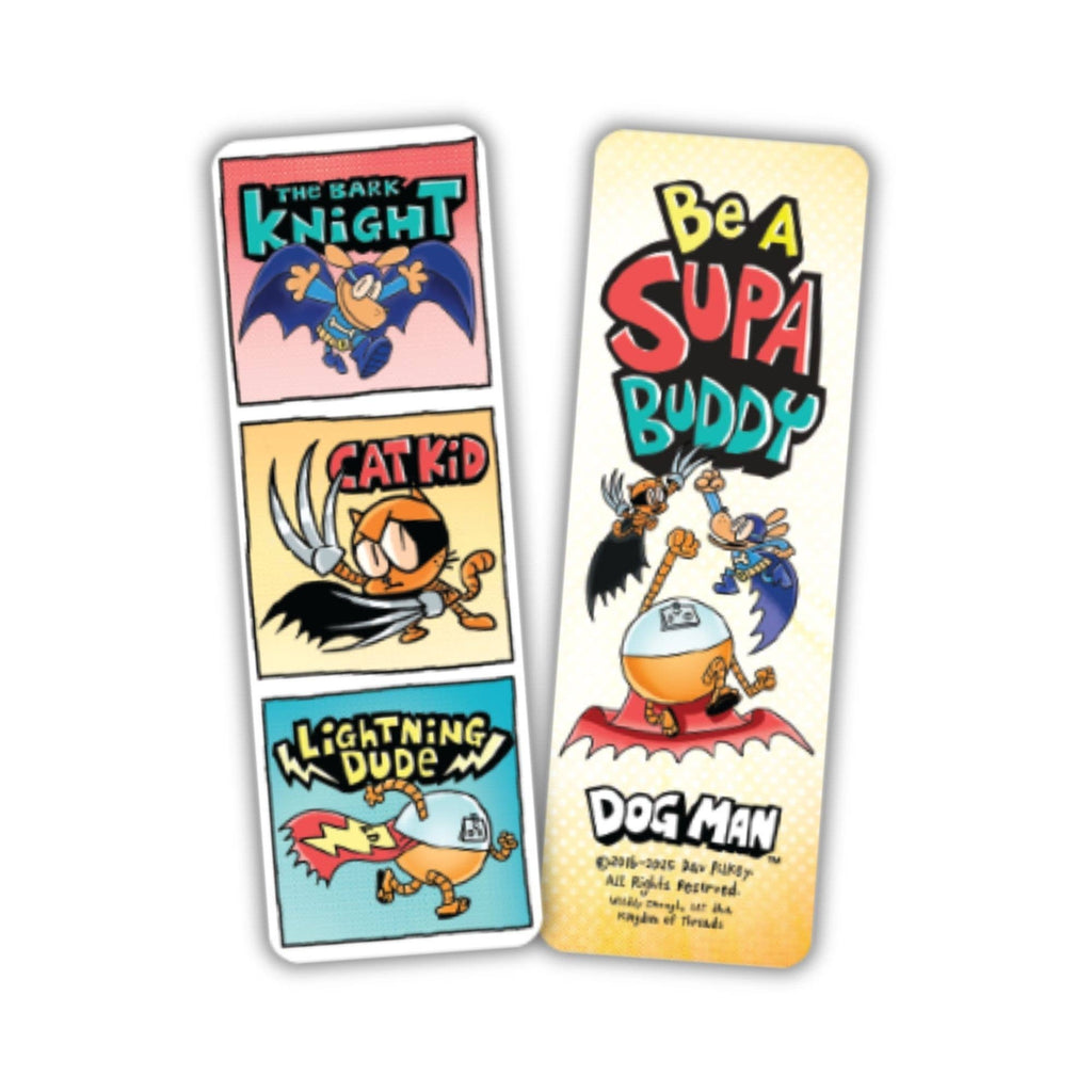 Supa Buddies Bookmark | Dog Man