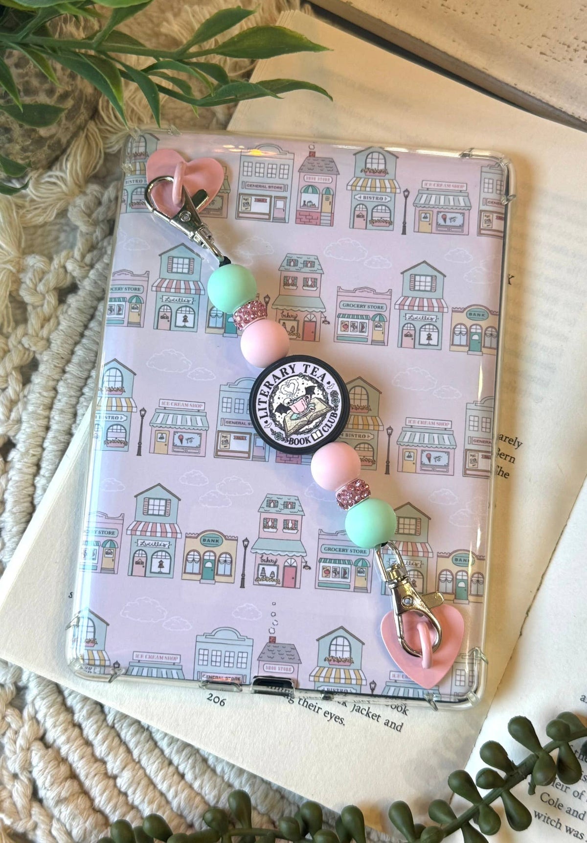 Dragon Beaded Kindle Strap