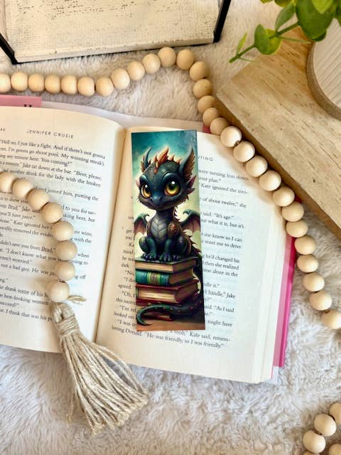 Fantasy Readers Ticket- Dragon Bookmark