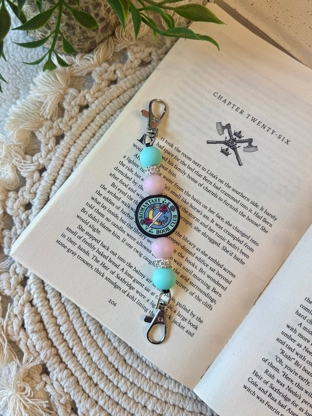 Dragon Beaded Kindle Strap