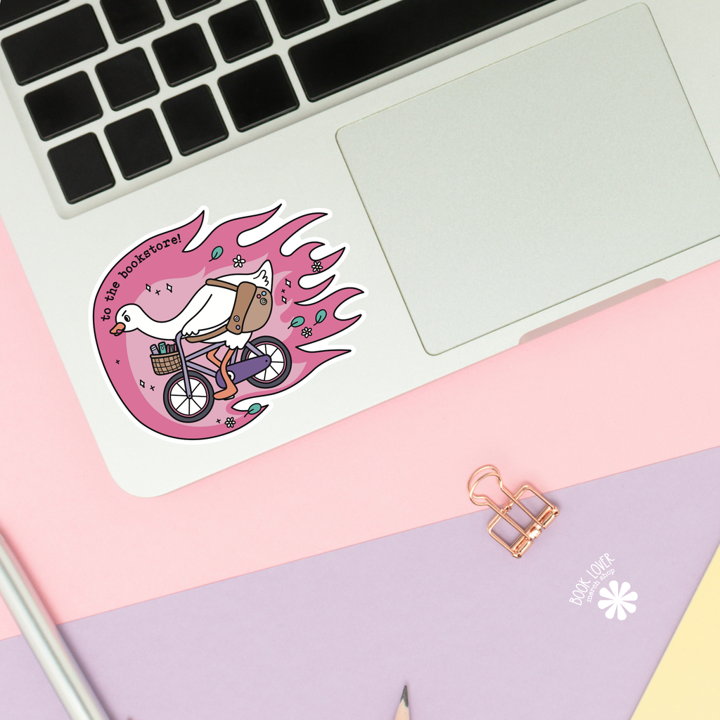 To The Bookstore Stickers