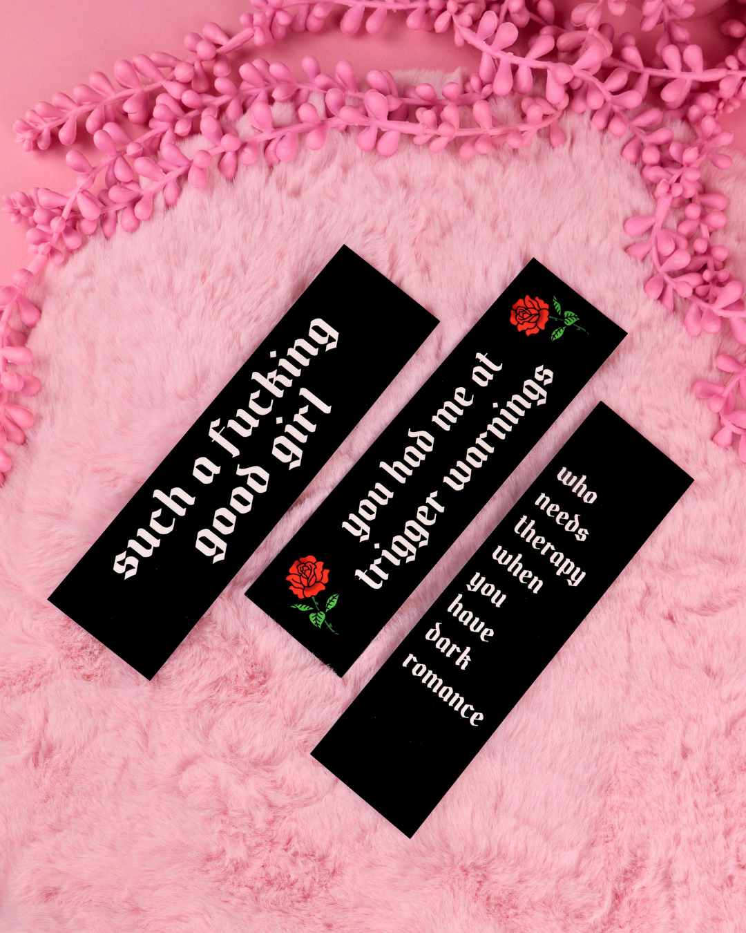 You Had Me At Trigger Warnings Bookmark for Romance Readers